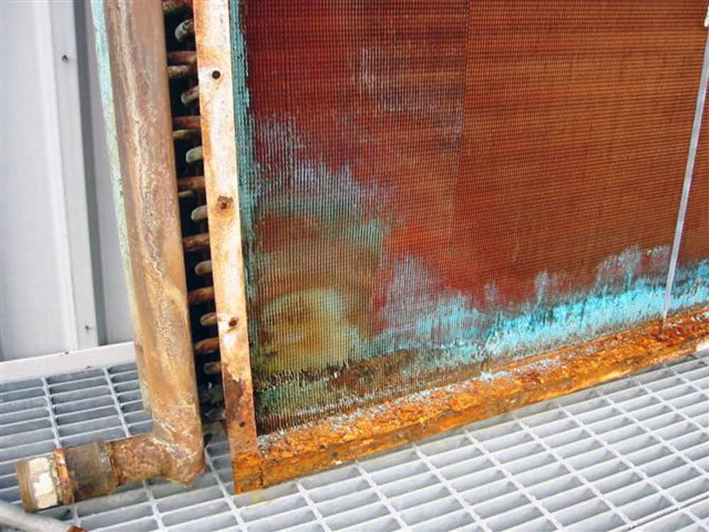 The Effect of Corrosion on Repairing Hail Damaged HVAC 