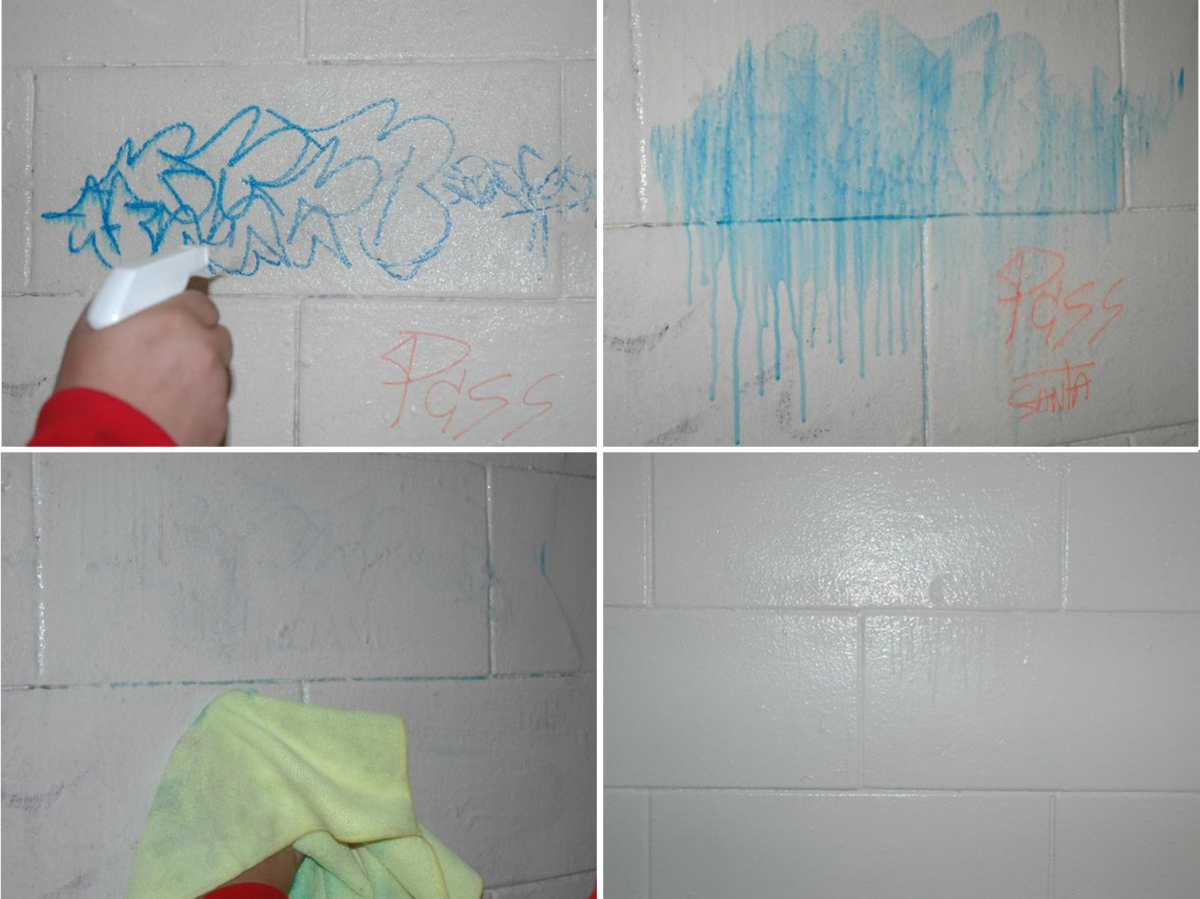 Anti-Graffiti, easy graffiti removal