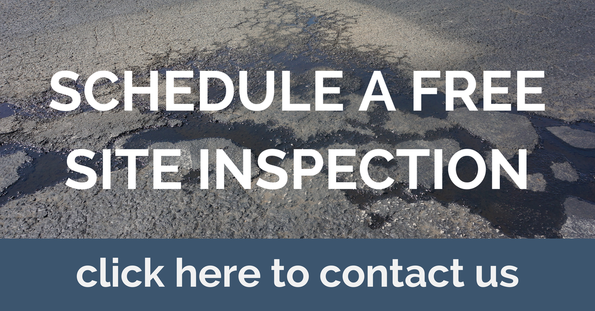 click to schedule a free site inspection